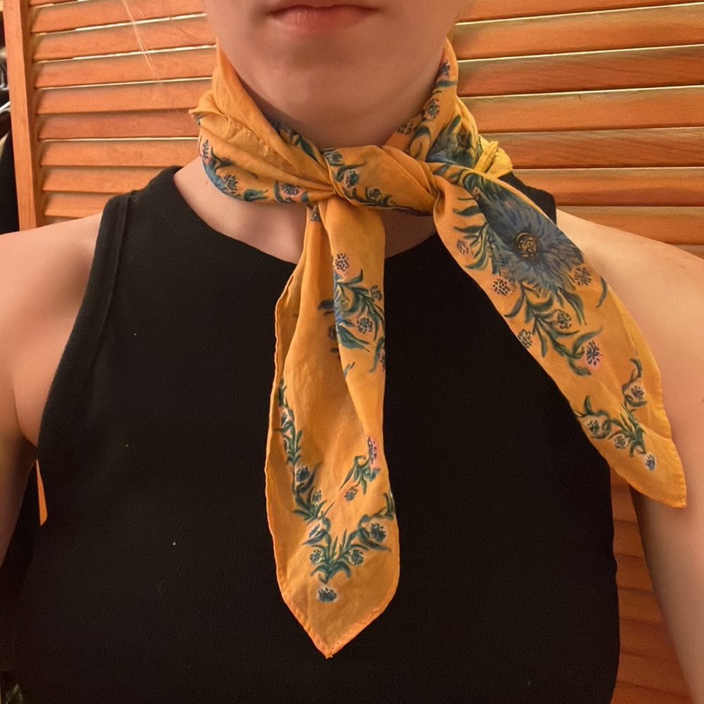 Madewell Cotton Square Scarf 🧣